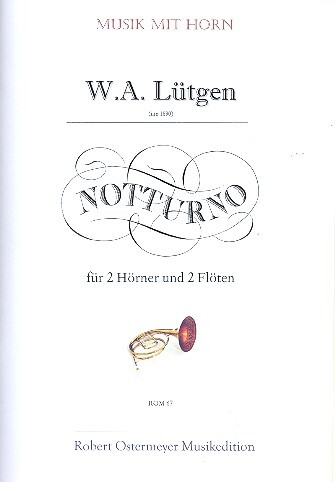Notturno für 2 Hörner und 2 Flöten