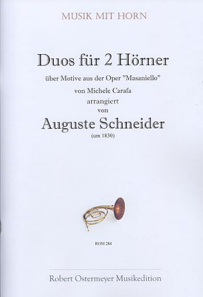 Duos über Motive aus der Oper Masaniello