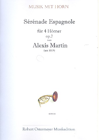 Serenade espagnole op.7 für 4 Hörner