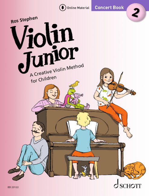 Violin Junior: Concert Book 2  (+Online-Audio)