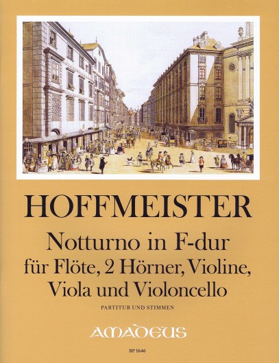 Notturno F-Dur für Flöte, 2 Hörner,