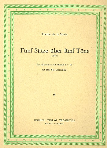 5 Sätze über 5 Töne
