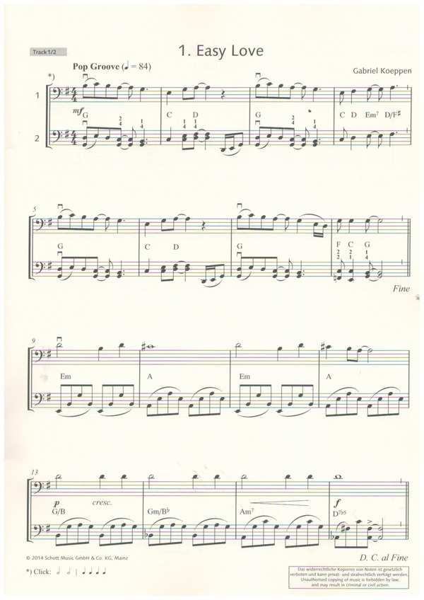 Hot Cello Band 2 (+Online-Audio)