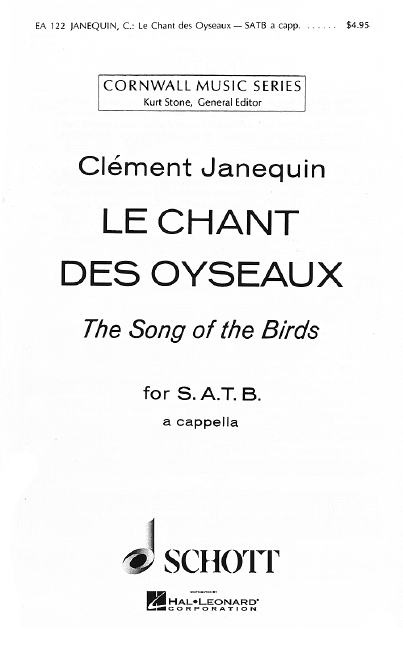 Le chant des oyseaux