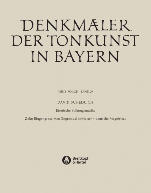 Denkmäler der Tonkunst in Bayern (Neue Folge)