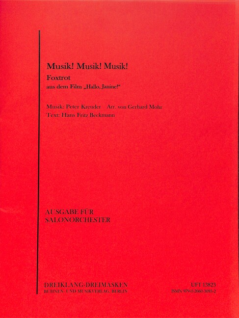 Musik Musik Musik für Salonorchester