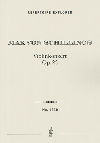 Violin Concerto Op. 25, including authorized abridgements by the composer