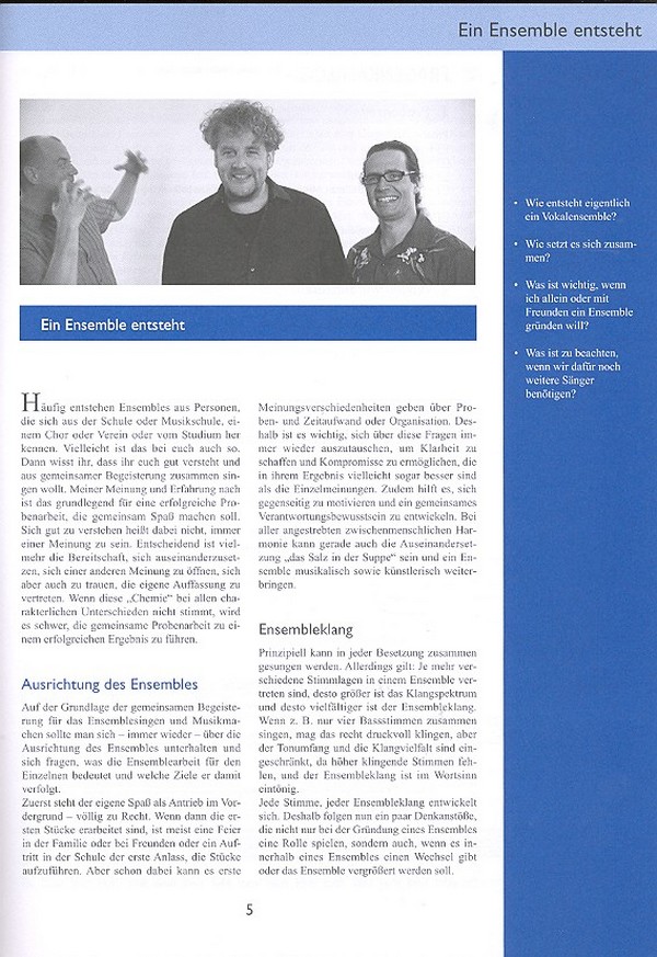 a cappella coaching (+DVD)