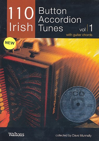 110 Irish Button Accordeon Tunes vol.1 (+CD):