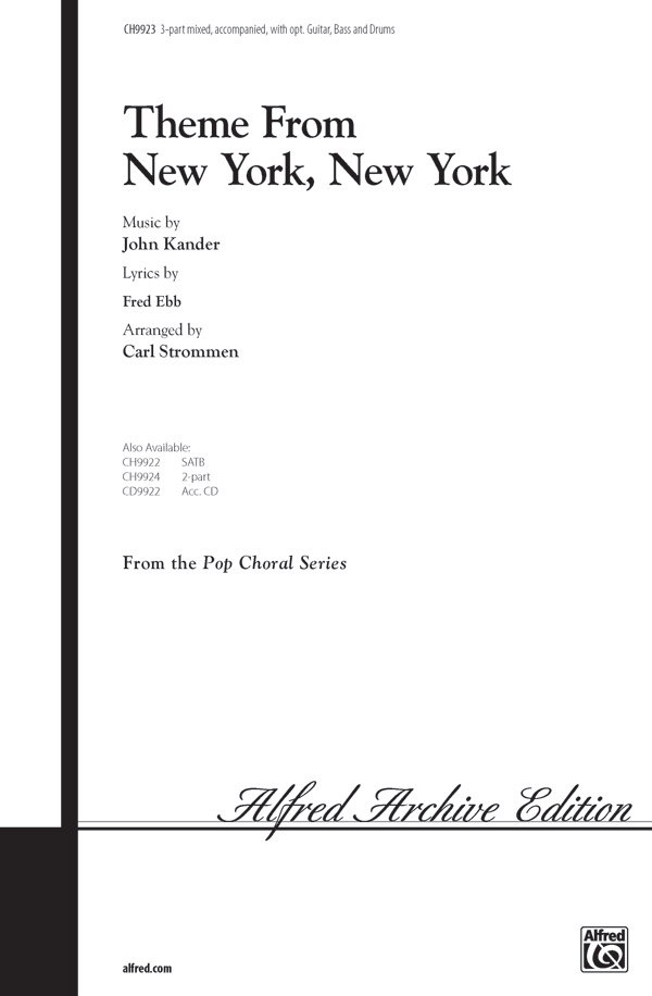 New York, New York, Theme from (3pt mix)