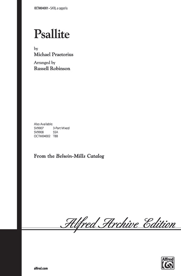 Psallite (SATB a cappella)