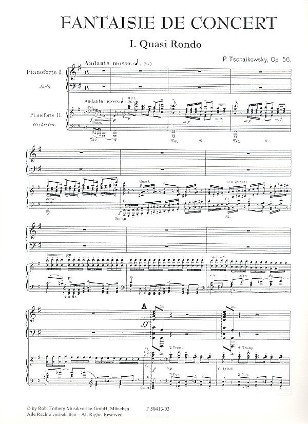 Fantasie de Concert op.56 für