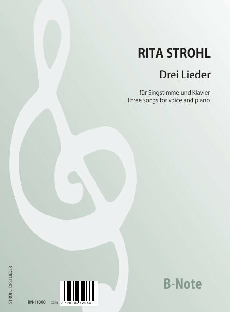 Drei Lieder