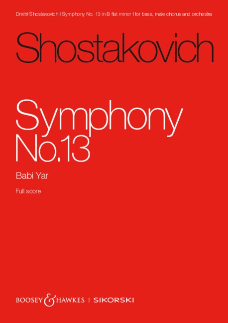 Sinfonie Nr. 13 op. 13