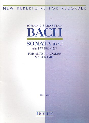 Sonate in C BVW1027 für
