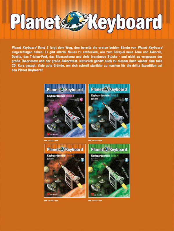 Planet Keyboard Band 3 (+Online-Audio)
