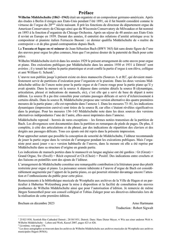 Toccata und Fuge d-Moll BWV 565 