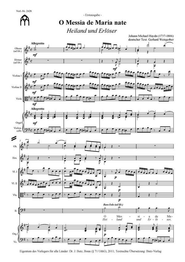 O Messia de Maria nate