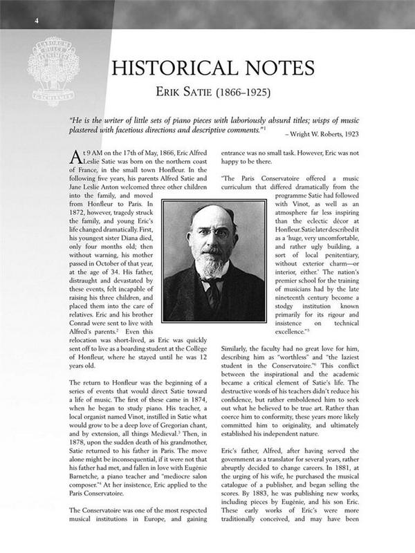 Gymnopedies and Gnossiennes (+Online Audio)