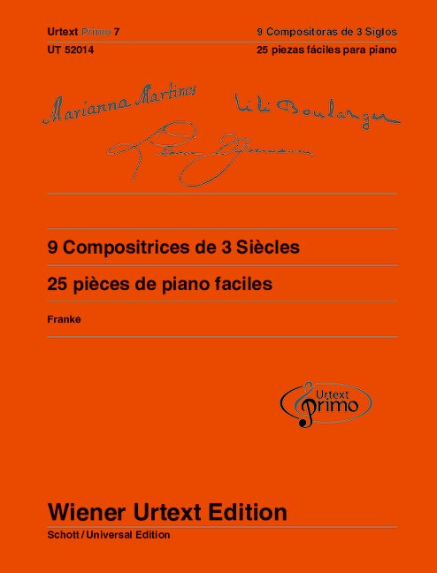 9 Compositrices de 3 Siècles Vol. 7