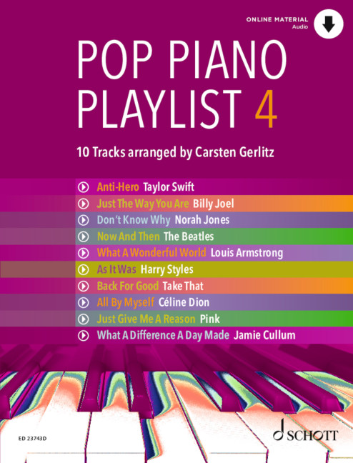 Pop Piano Playlist Band 4 (+Online-Audio)