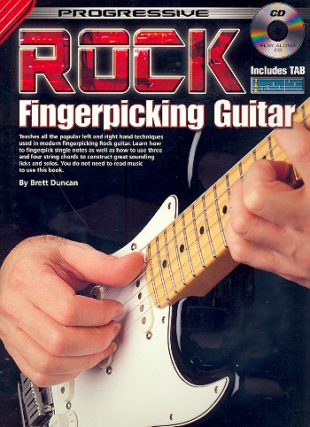 Progressive Rock Fingerpicking Guitar (+Audio-Online)