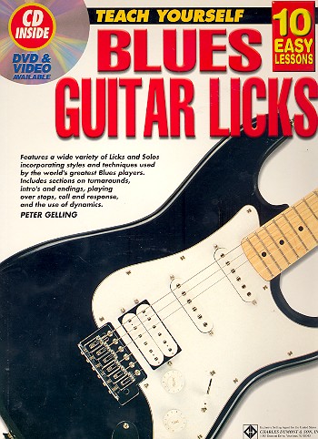 Teach yourself Blues Guitar Licks (+Audio Online)