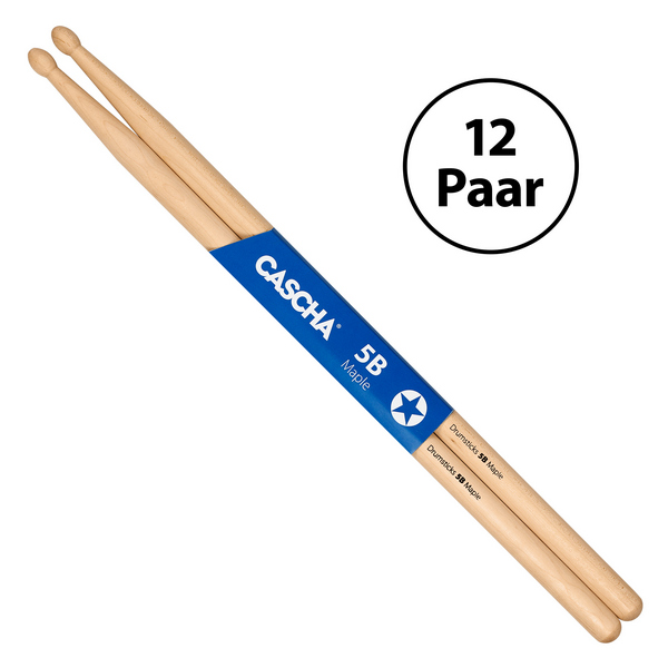 Drumsticks Pack 5B Maple (12 Pair)