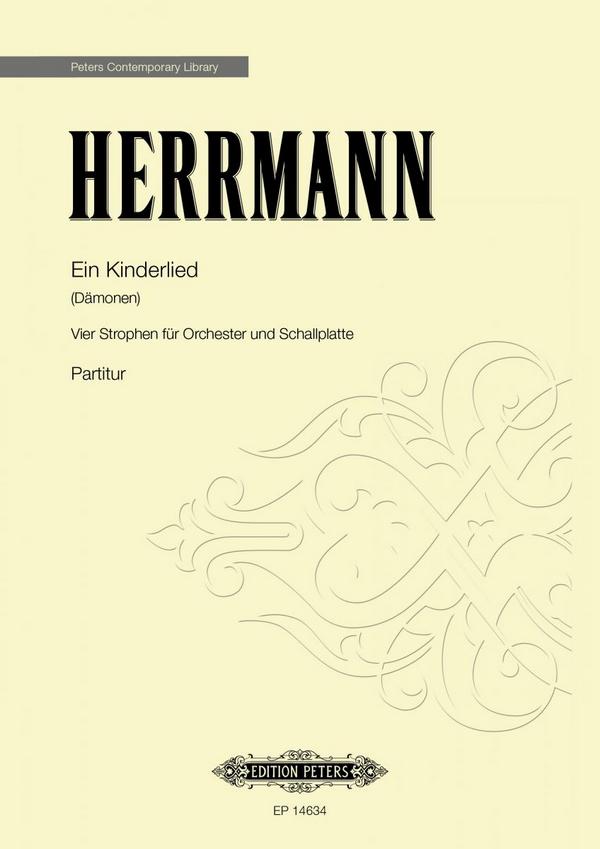 Ein Kinderlied (Damonen)