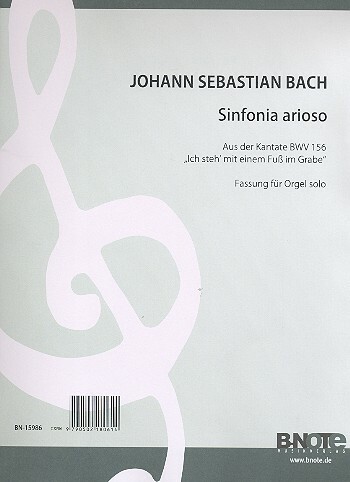 Sinfonia Arioso BWV156