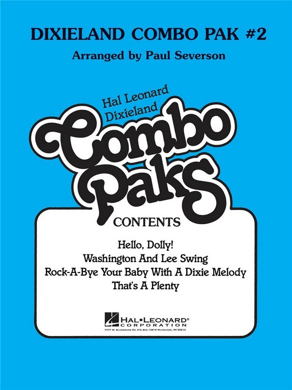 Dixieland Combo Pak vol.2 (+CD): for combo