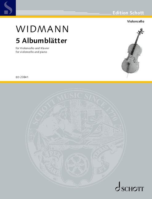 5 Albumblätter