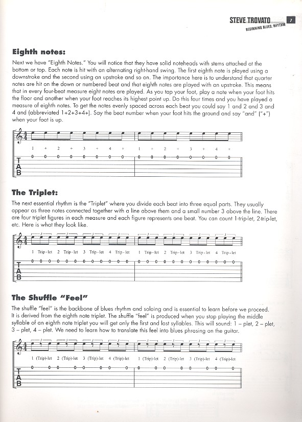 Beginning Blues (+CD): for rhythm guitar