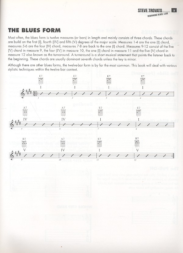 Beginning Blues (+CD): for lead guitar