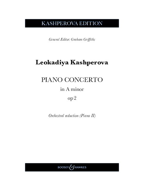 Piano Concerto in A minor op. 2