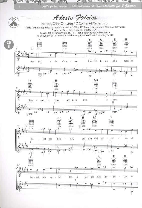 Alle Jahre wieder (+CD)