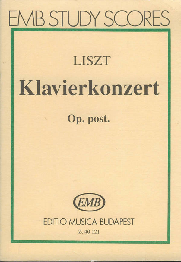 Klavierkonzert Es-Dur Taschenpartitur