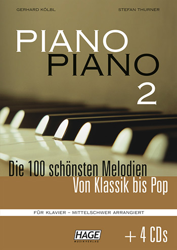 Piano Piano Band 2 - mittelschwer (+4 CD's):