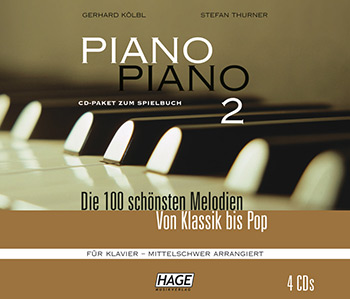 Piano Piano Band 2 (mittelschwer) 4 CD's