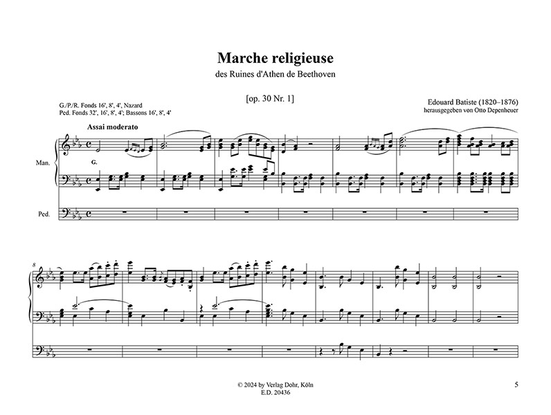 Trois Transcriptions de Beethoven et une Paraphrase de Handel opp. 30 & 35