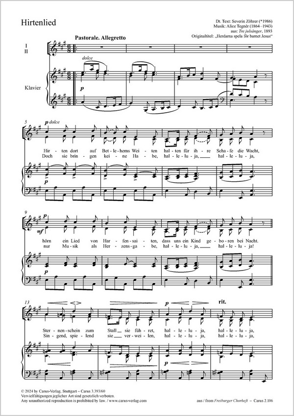 Hirtenlied