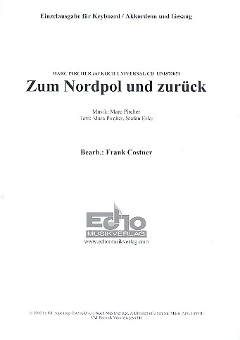 Zum Nordpol und zurück für Keyboard