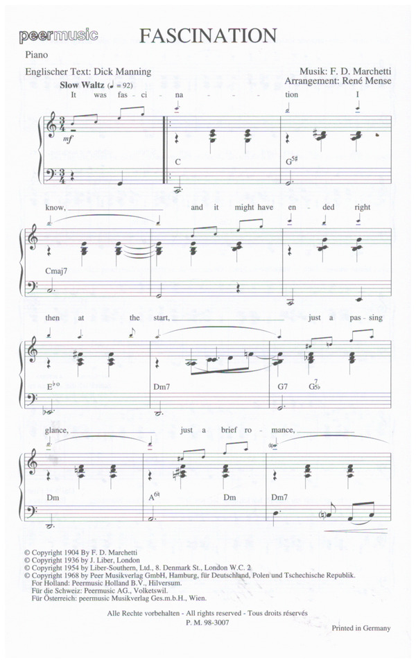 Fascination  La petite valse