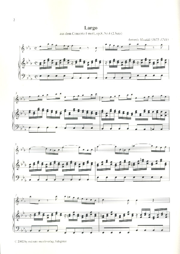 Drei barocke Orchestersätze