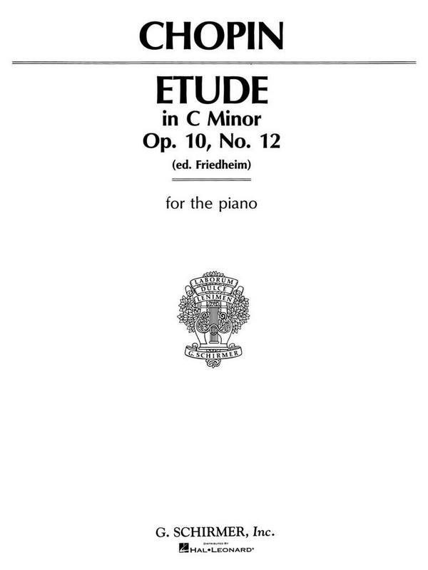 Etude in c-minor op. 10,12