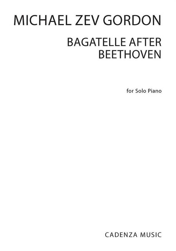 Bagatelle after Beethoven