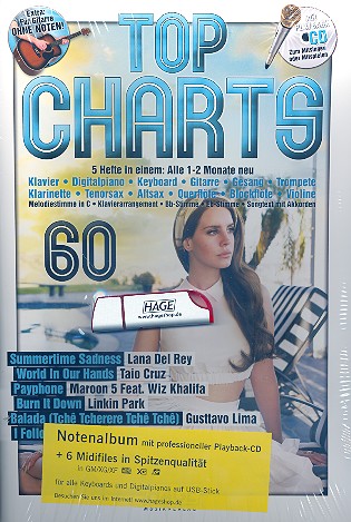 Top-Charts Band 60 (+CD