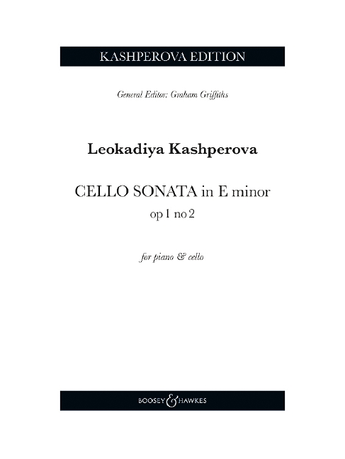 Cello Sonata in E minor op.1 no.2