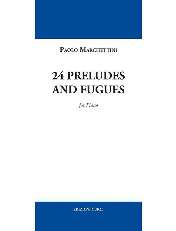 EC12253  P.Marchettini, 24 preludes and fugues