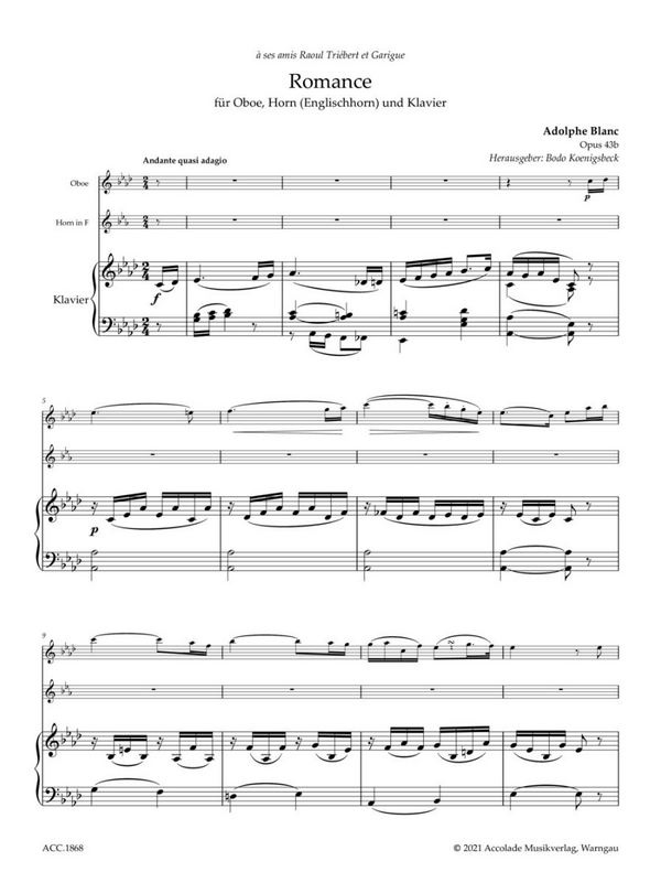 Romance op.43b